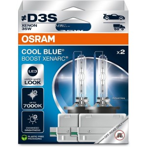 Bulb (Set of 2) D3S 85V 35W PK32D-5 without road approval Cool Blue Boost 7000K