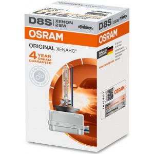 OSRAM XENARC STANDARD D8S 4500K 25W 42V CARTON BOX 1 PCS