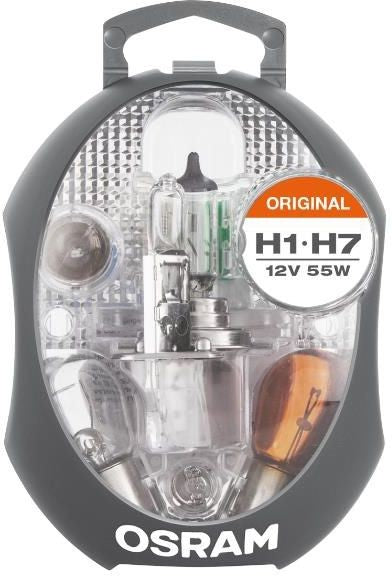 OSRAM ORIGINAL LINE H1/H7 KIT 12V PLASTIC BOX 1 PCS