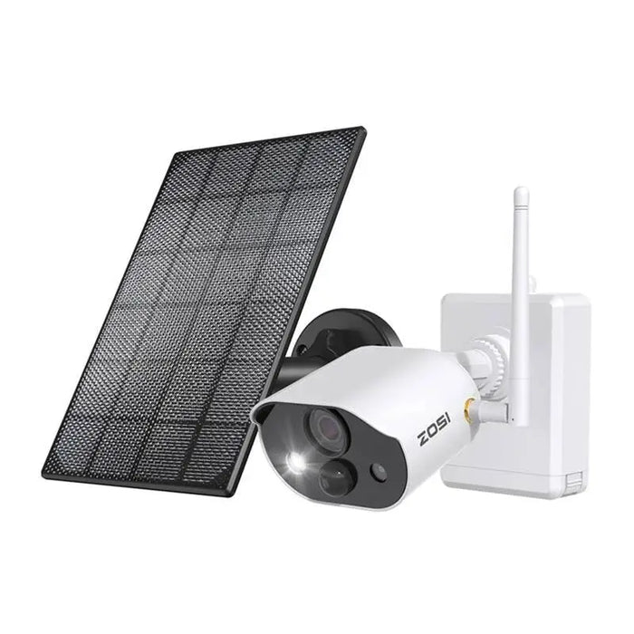 Outdoor IP camera with solar panel ZOSI C306Pro WiFi 3MP IP66 - IP cameras<<<Smart Home<<<InnproXML