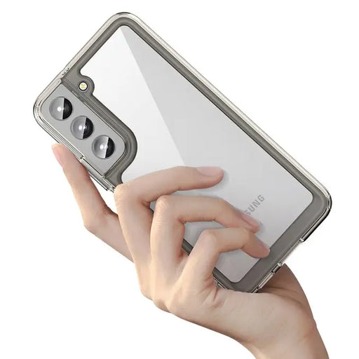 Outer Space Case Cover for Samsung Galaxy S22 + (S22 Plus) Hard Cover with Gel Frame Black - Cell phone cases