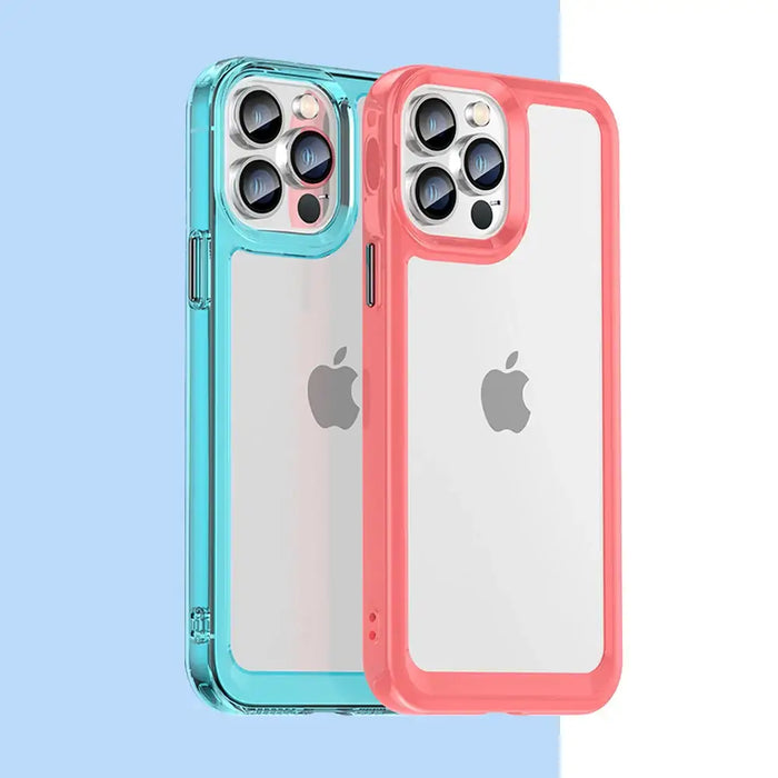 Outer Space Case Case for iPhone 13 Pro Max Hard Cover with Gel Frame Red - Cell phone cases and covers<<<HurtelXML