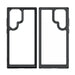 Outer Space Case Case for Samsung Galaxy S22 Ultra Hard Cover with Gel Frame Red - Cell phone cases