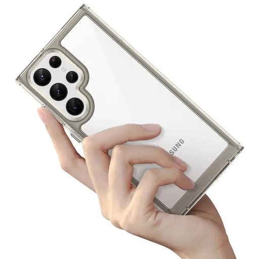 Outer Space Case Case for Samsung Galaxy S22 Ultra Hard Cover with Gel Frame Red - Cell phone cases