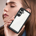 Outer Space Case for Samsung Galaxy S25 Edge Cover with Flexible Frame - Black - Cell phone cases and covers<<<HurtelXML