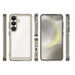 Outer Space Case for Samsung Galaxy S25 Edge Flexible Frame Cover - Translucent Black - Cell phone cases