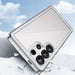 Outer Space Case Silicone Case with Gel Frame for Samsung Galaxy S25 Ultra - Transparent - Cell phone cases