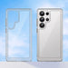 Outer Space Case Silicone Case with Gel Frame for Samsung Galaxy S25 Ultra - Transparent - Cell phone cases