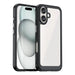 Outer Space Case with Gel Frame for iPhone 16 - Black - Cell phone cases and covers<<<HurtelXML