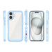 Outer Space Case with Gel Frame for iPhone 16 - Blue - Cell phone cases and covers<<<HurtelXML