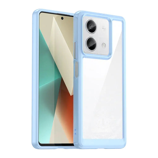 Outer Space Case with gel frame for Xiaomi Redmi Note 13 5G - blue - Cell phone cases and covers<<<HurtelXML