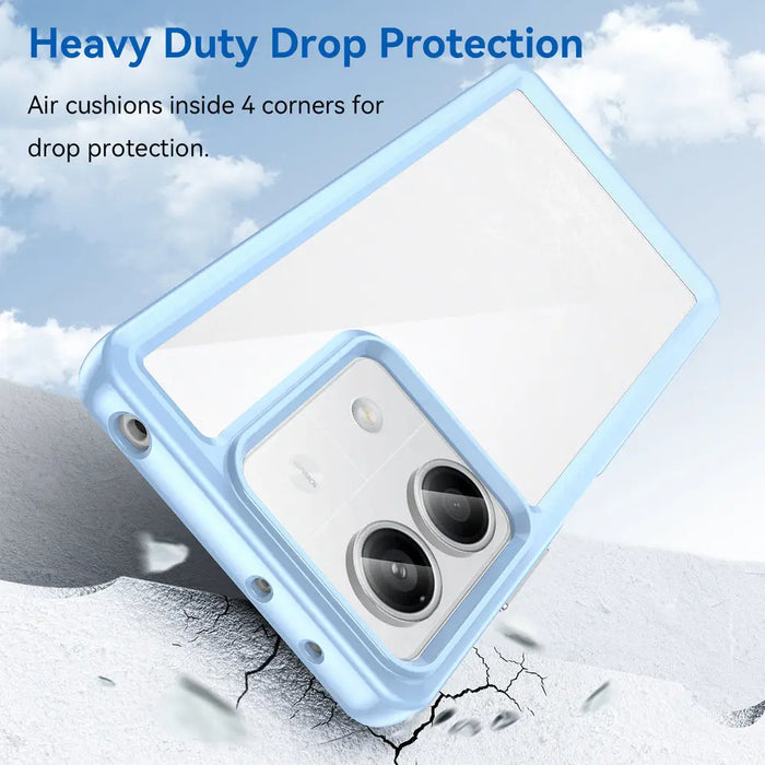 Outer Space Case with gel frame for Xiaomi Redmi Note 13 5G - blue - Cell phone cases and covers<<<HurtelXML