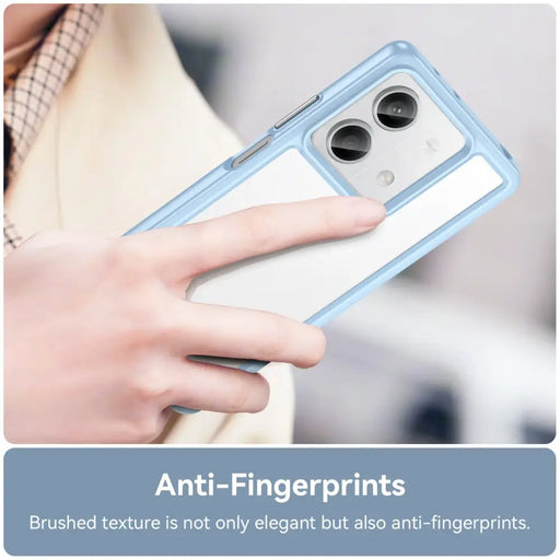 Outer Space Case with gel frame for Xiaomi Redmi Note 13 Pro+ - blue - Cell phone cases and covers<<<HurtelXML
