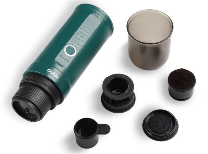 Outin Nano 7500mAh Portable Coffee Maker (Turquoise)