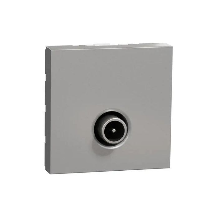 OUTLET TV MECHANISM 2 MODULE ALUMINUM SCHNEIDER UNICA (NU346230) - Ключове и контакти<<<Електроматериали<<<Praktiker