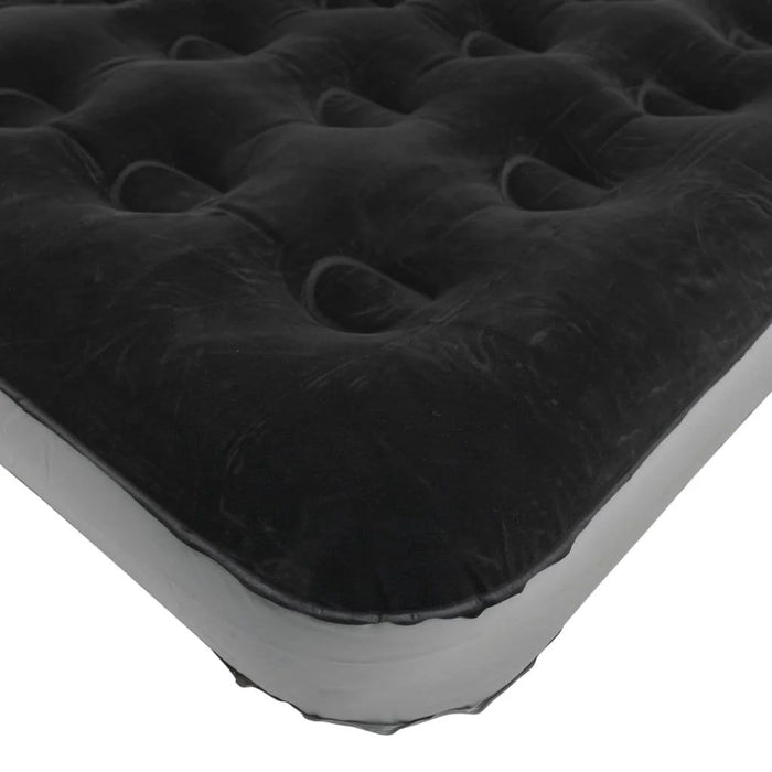 Outwell Classic Double inflatable mattress, black and grey