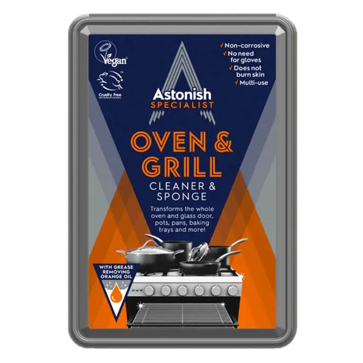 OVEN AND GRILL CLEANING PASTE 250 G + ASTONISH SPONGE - Почистващи препарати<<<Домашни потреби<<<Кухня<<<Praktiker