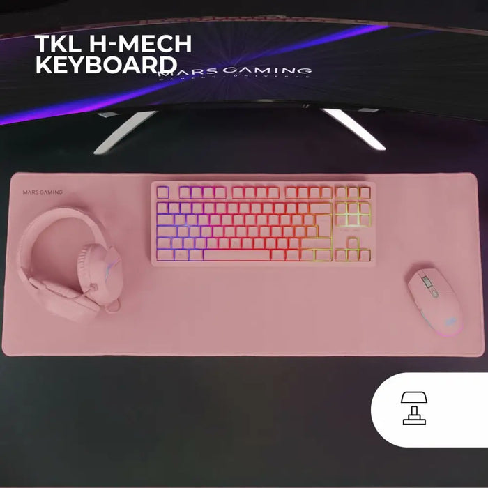 Pack Gaming Mars Gaming MCPRGB3PES Spanish Qwerty - Компютър Игри<<<Компютри| Електроника<<<BigBuy&&&Гейминг Мишка и