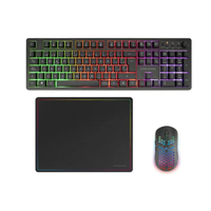 Pack Gaming Mars Gaming MCPWXES - Компютър Игри<<<Компютри| Електроника<<<BigBuy&&&Гейминг Мишка и Подложка за