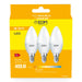 Pack of 3 LED bulbs EDM 98204 G 35 W 5 W 50 W E14 400 lm Ø 3,6 x 10 cm (3200 K) - Декорация и Осветление<<<Дом