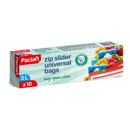 VACUUM ENVELOPES WITH ZIPPER CLOSURE 3L 10PCS PACLAN