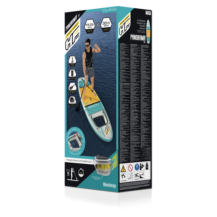 PADDLE BOARD SUP PANORAMA 340X89X15CM BESTWAY 65363 - Лодки Каяци и SUP<<<Къмпинг<<<Градина<<<Praktiker