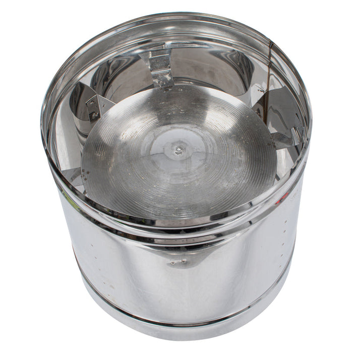 PAGODA STAINLESS STEEL F80MM KAMININOX - Допълнително оборудване<<<Отопление Охлаждане и Вик<<<Praktiker
