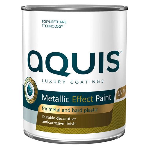 PAINT WITH METALLIC GRAPHITE EFFECT 650 ML AQUIS - Алкидни и водоразтворими<<<Бои за метал и дърво<<<Бои и