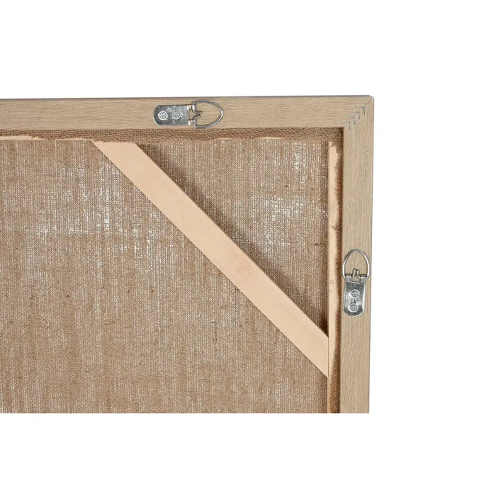 Painting 3D Home ESPRIT Jute polystyrene 100 x 4 x 100 cm - Декорация и Осветление<<<Дом Градина<<<BigBuy&&&Картини и