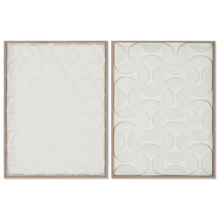 Painting 3D Home ESPRIT Paper polystyrene 60 x 3 x 80 cm - Декорация и Осветление<<<Дом Градина<<<BigBuy&&&Картини и