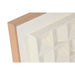 Painting 3D Home ESPRIT Plaster MDF Wood 60 x 7 x 60 cm - Декорация и Осветление<<<Дом Градина<<<BigBuy&&&Картини и