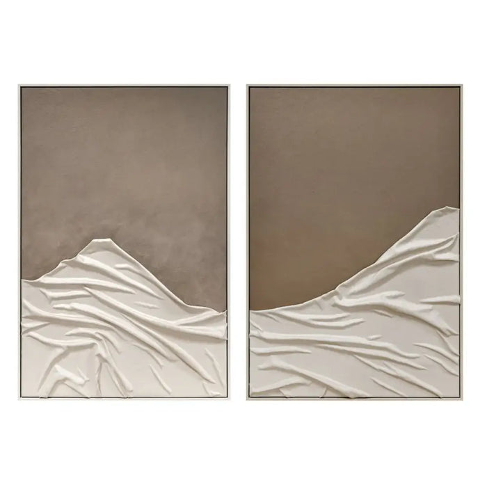 Painting 3D Home ESPRIT polystyrene 83 x 4 x 123 cm - Декорация и Осветление<<<Дом Градина<<<BigBuy&&&Картини и