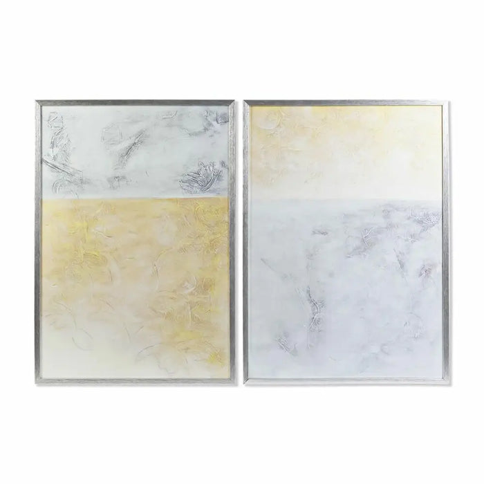 Painting DKD Home Decor Abstract 70 x 3 x 100 cm (2 Units) - Декорация и Осветление<<<Дом Градина<<<BigBuy&&&Картини и