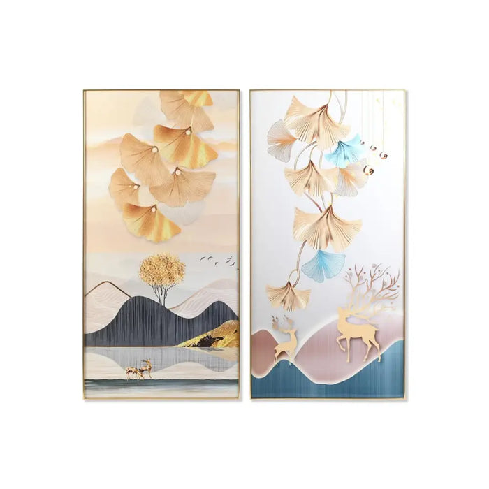 Painting DKD Home Decor Aluminium MDF Wood 80 x 3 x 160 cm - Декорация и Осветление<<<Дом Градина<<<BigBuy&&&Картини и