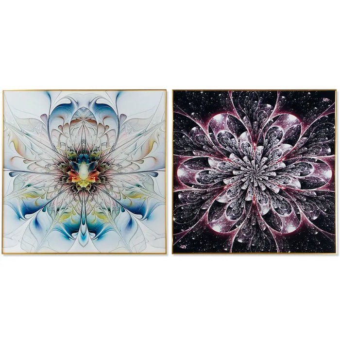 Painting DKD Home Decor Aluminium MDF Wood 80 x 3 x 80 cm - Декорация и Осветление<<<Дом Градина<<<BigBuy&&&Картини и