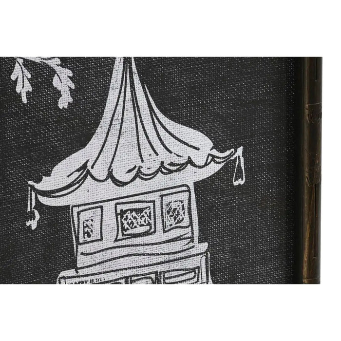 Painting DKD Home Decor Bamboo Crystal 50 x 2,8 x 70 cm - Декорация и Осветление<<<Дом Градина<<<BigBuy&&&Картини и