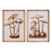 Painting DKD Home Decor Bamboo Crystal 50 x 70 x 2,8 cm 50 x 2,8 x 70 cm - Декорация и Осветление<<<Дом