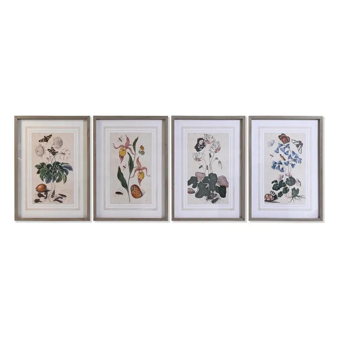 Painting DKD Home Decor Crystal Fir 50 x 65 x 2,5 cm 50 x 2,5 x 65 cm 50 x 2,5 x 70 cm - Декорация и Осветление<<<Дом