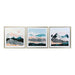 Painting DKD Home Decor Oriental Moutain 70 x 4 x 70 cm (3 Pieces) - Декорация и Осветление<<<Дом