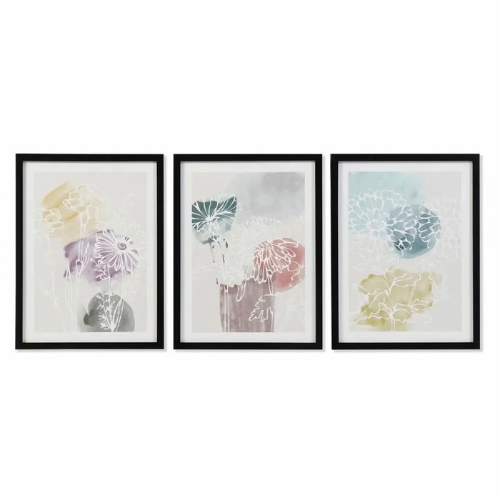 Painting DKD Home Decor polystyrene MDF Wood 30 x 3 x 40 cm - Декорация и Осветление<<<Дом Градина<<<BigBuy&&&Картини и
