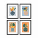 Painting DKD Home Decor Vase (35 x 2,5 x 45 cm) (35 x 2 x 45 cm) (4 Units) - Декорация и Осветление<<<Дом
