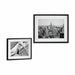 Painting Gift Decor Black Wood Glass Building 43 x 3 x 53 cm (6 Units) - Декорация и Осветление<<<Дом