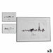 Painting Gift Decor White Black Particleboard City 81,5 x 3 x 121 cm (3 Units) - Декорация и Осветление<<<Дом
