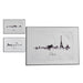 Painting Gift Decor White Black Particleboard City 81,5 x 3 x 121 cm (3 Units) - Декорация и Осветление<<<Дом