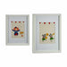 Painting Gift Decor White Multicolour Wood Circus 33 x 3 x 43 cm 32 x 42 x 3 cm (6 Units) - Декорация и