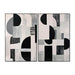 Painting Home ESPRIT Aluminium MDF Wood 80 x 3,5 x 120 cm - Декорация и Осветление<<<Дом Градина<<<BigBuy&&&Картини и