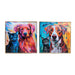 Painting Home ESPRIT Aluminium MDF Wood 80 x 3,5 x 80 cm - Декорация и Осветление<<<Дом Градина<<<BigBuy&&&Картини и