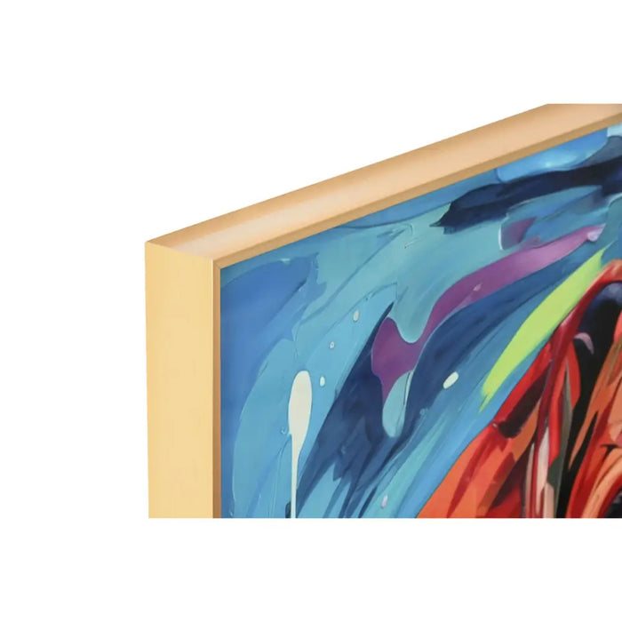 Painting Home ESPRIT Aluminium MDF Wood 80 x 3,5 x 80 cm - Декорация и Осветление<<<Дом Градина<<<BigBuy&&&Картини и