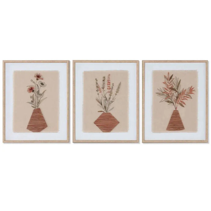 Painting Home ESPRIT Crystal polystyrene 42,5 x 3 x 52,5 cm 42,5 x 3 x 52 cm - Декорация и Осветление<<<Дом
