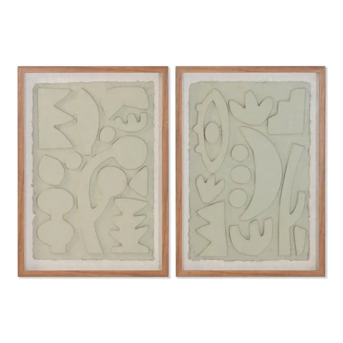 Painting Home ESPRIT Paper Crystal 50 x 3 x 70 cm - Декорация и Осветление<<<Дом Градина<<<BigBuy&&&Картини и
